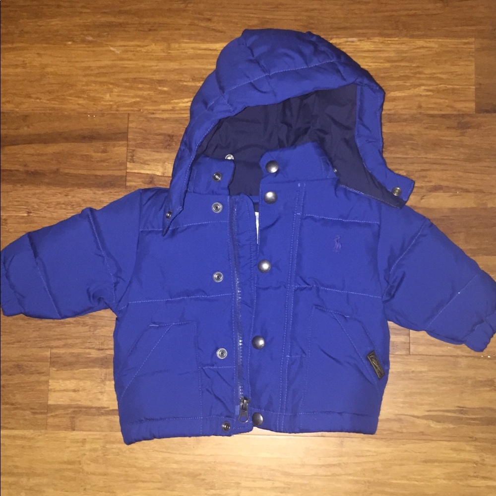 Ralph Lauren Quilt Down Jacket- size 6 months